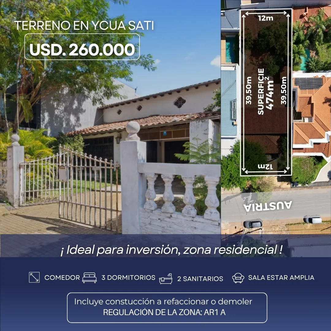 Casa en venta en ykua sati