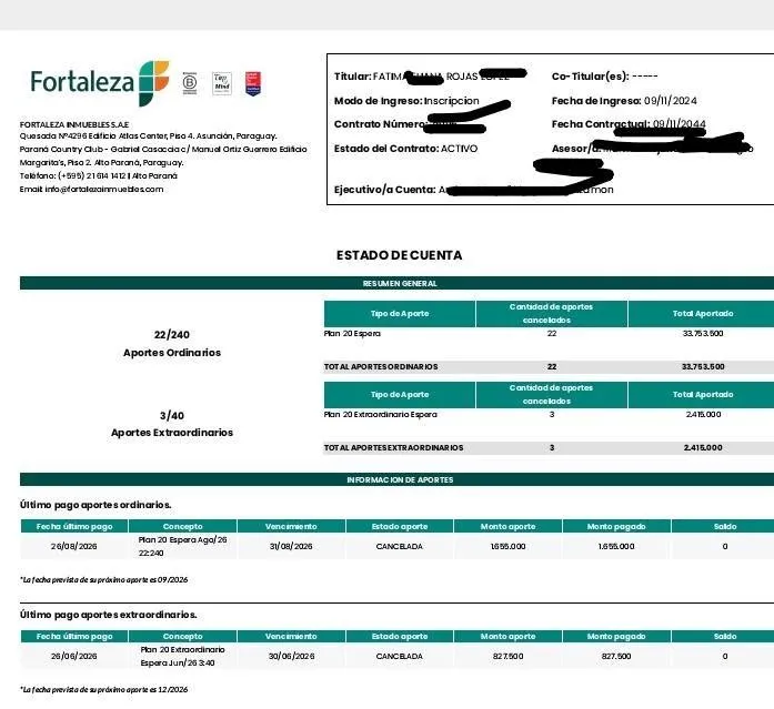 Departamento en venta en Villa Morra