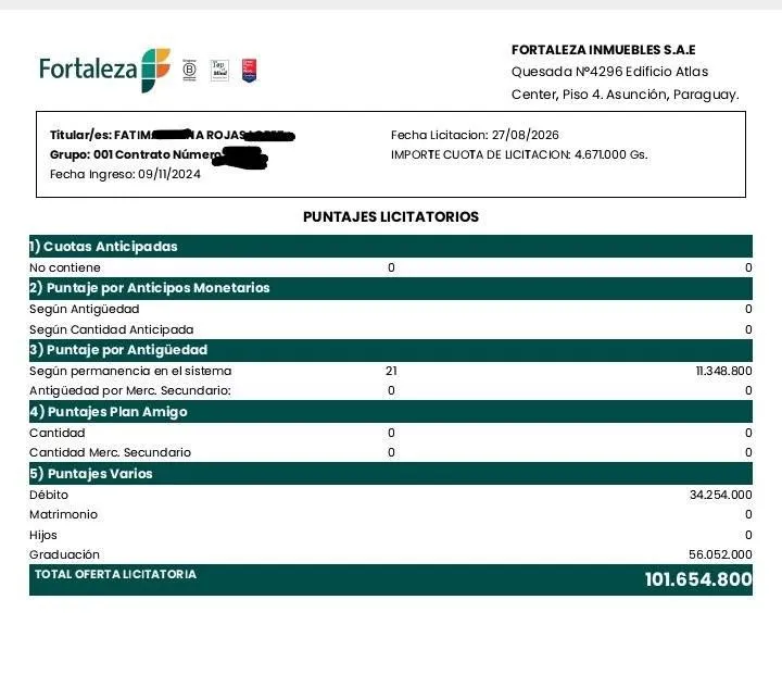 Departamento en venta en Villa Morra