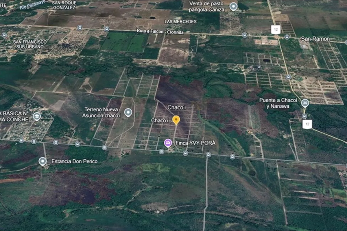 Terreno en venta en Chaco'i