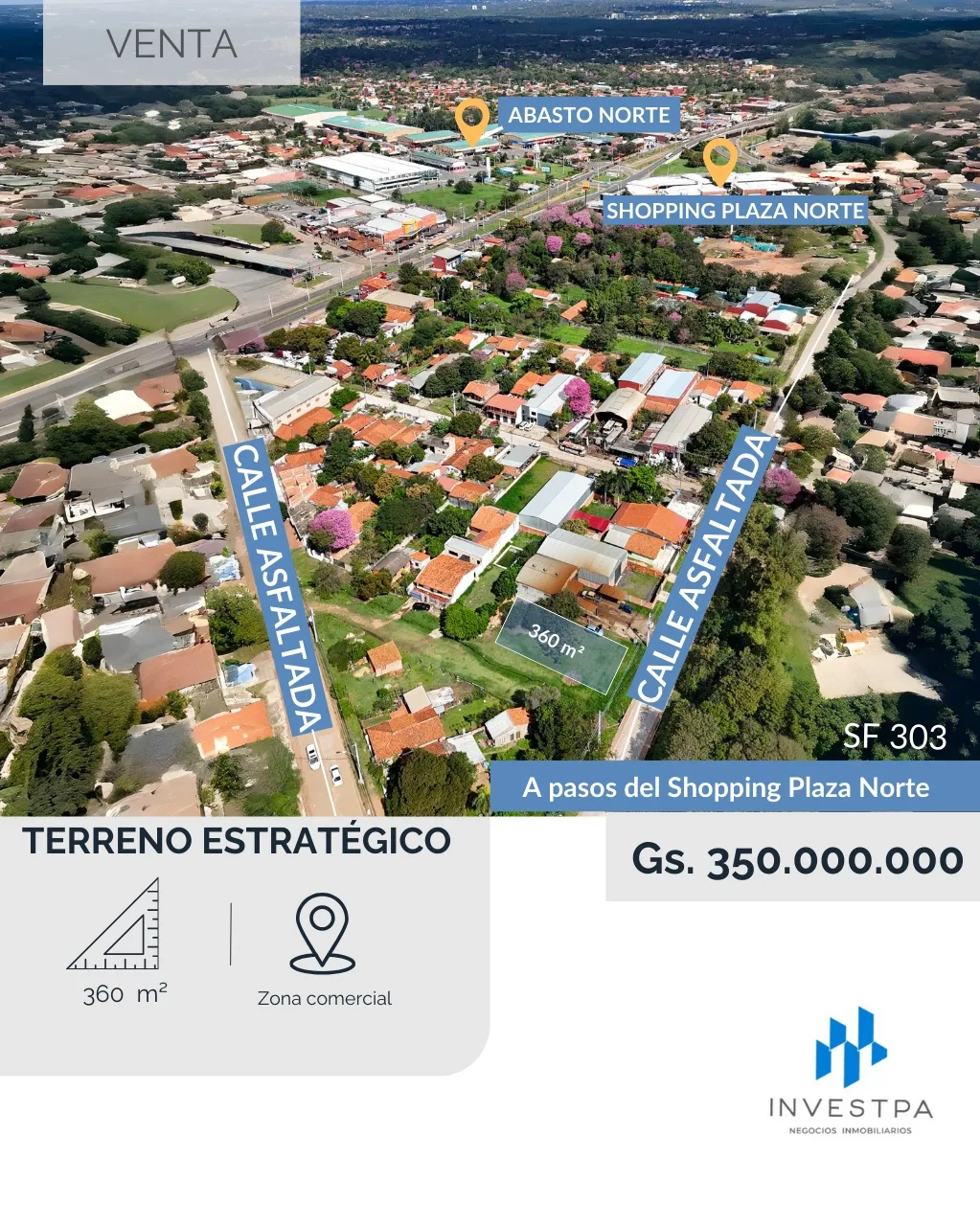 Terreno en venta en Limpio