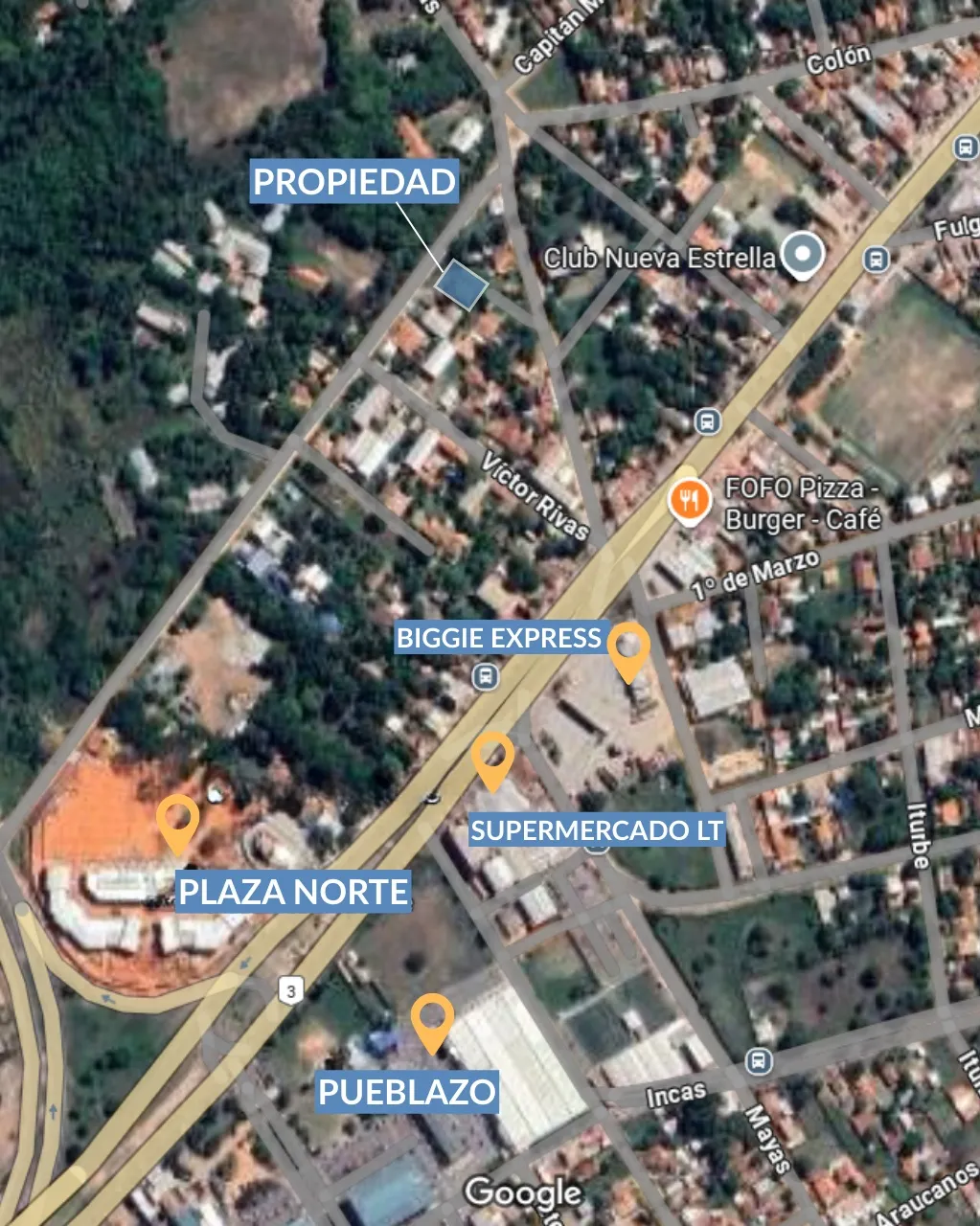 Terreno en venta en Limpio