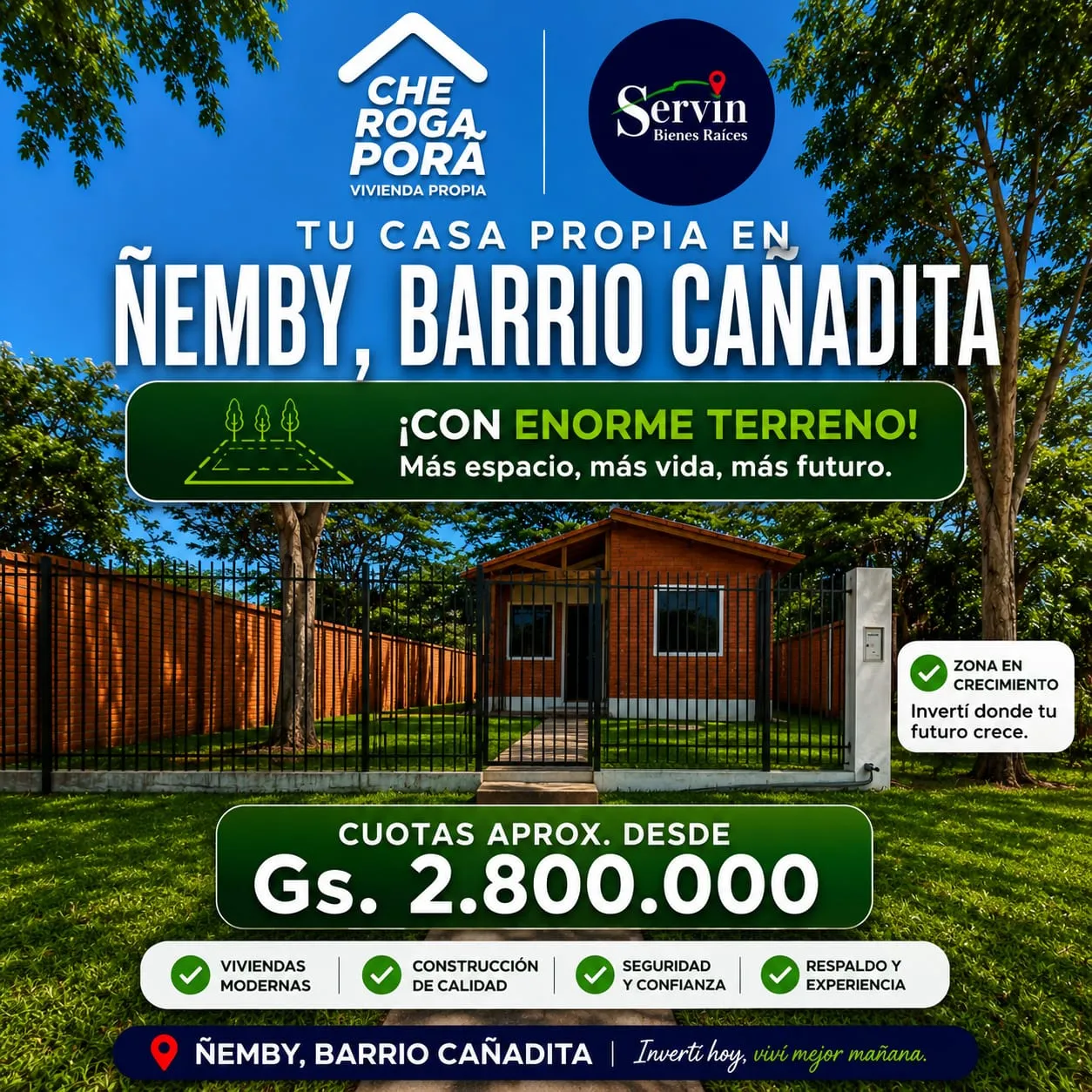 Casa en venta en Cañadita